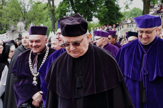 Procesja z Wawelu na Skałkę 2016