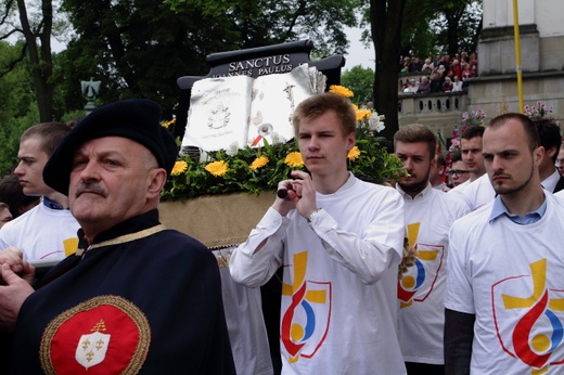 Procesja z Wawelu na Skałkę 2016