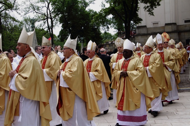 Procesja z Wawelu na Skałkę 2016