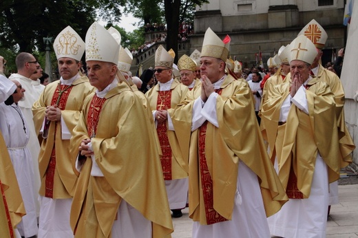 Procesja z Wawelu na Skałkę 2016