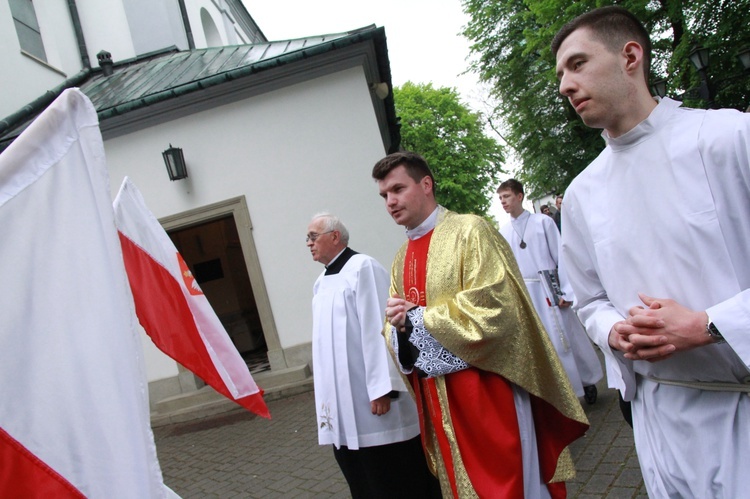 Znaki ŚDM w Żabnie