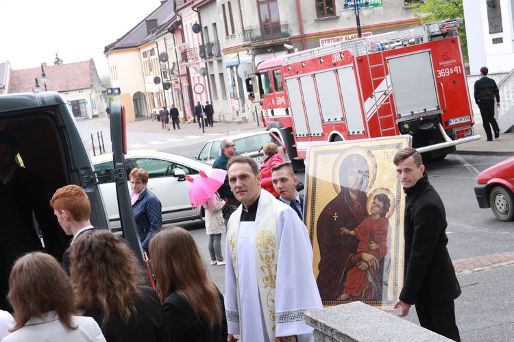 Znaki ŚDM w Żabnie