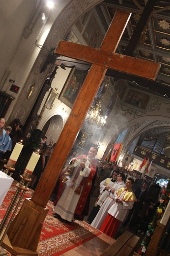 Krzyż i ikona w Radłowie