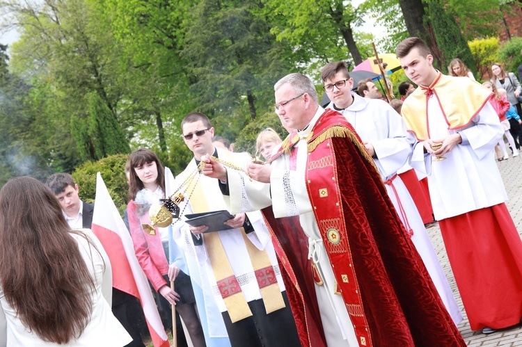 Krzyż i ikona w Radłowie