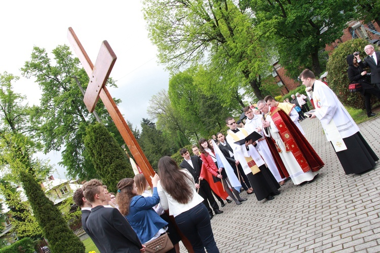 Krzyż i ikona w Radłowie