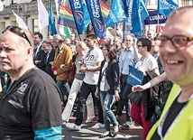 Marsz opozycji zablokował na kilka godzin centrum Warszawy.