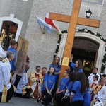 Symbole ŚDM w Radomyślu Wielkim