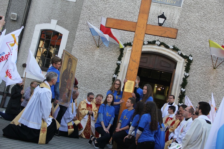 Symbole ŚDM w Radomyślu Wielkim