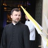 Symbole ŚDM w mieleckiej bazylice