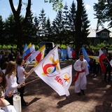 Symbole ŚDM w Chorzelowie