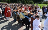 Symbole ŚDM w par. Trójcy Przenajświętszej w Mielcu