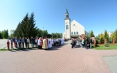 Symbole ŚDM w par. Trójcy Przenajświętszej w Mielcu