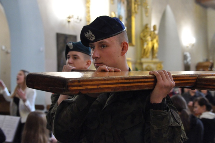 Znaki ŚDM w Nowym Sączu