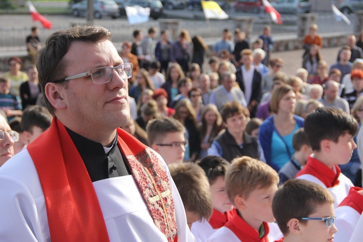 Symbole ŚDM w kościele bł. Karoliny w Tarnowie