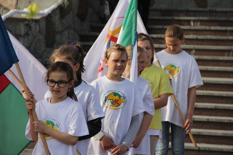 Symbole ŚDM w kościele bł. Karoliny w Tarnowie