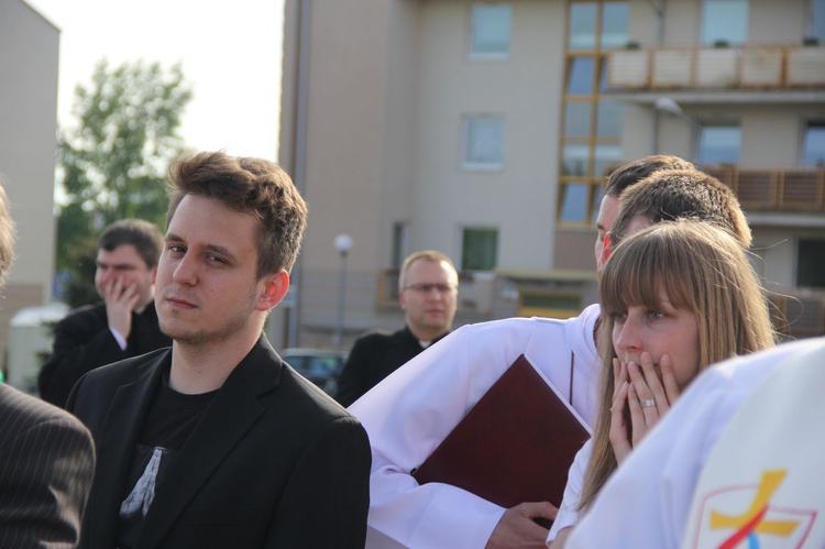 Symbole ŚDM w kościele bł. Karoliny w Tarnowie