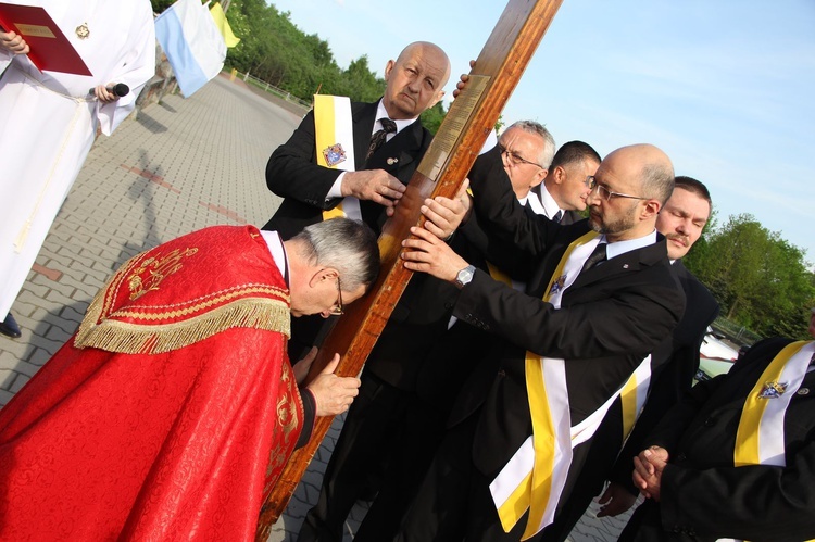 Symbole ŚDM w kościele bł. Karoliny w Tarnowie