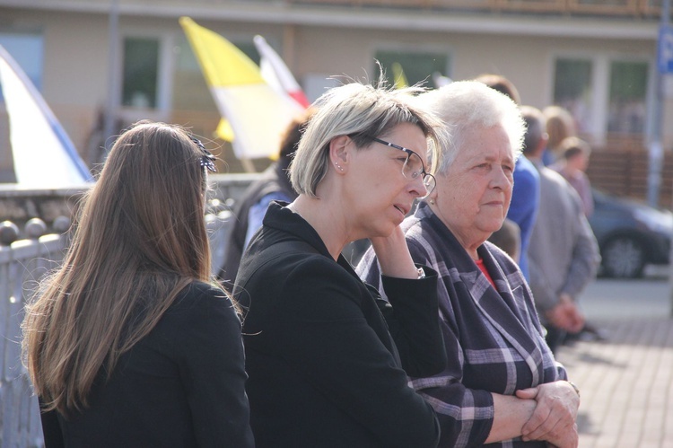 Symbole ŚDM w kościele bł. Karoliny w Tarnowie