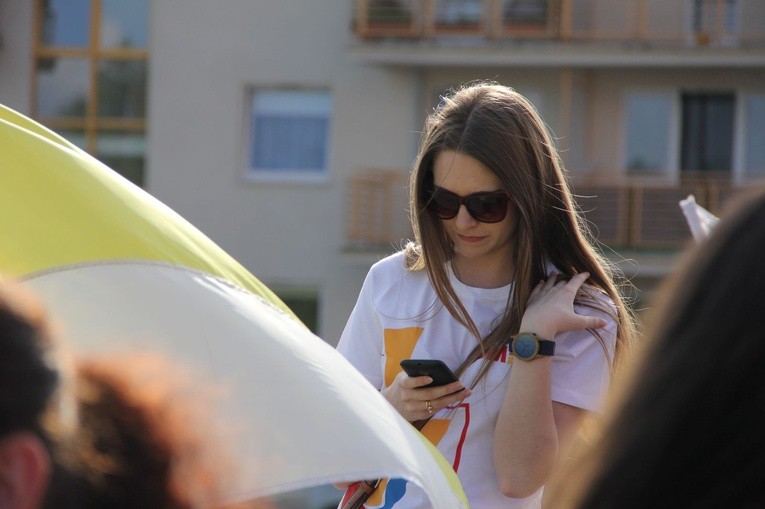 Symbole ŚDM w kościele bł. Karoliny w Tarnowie