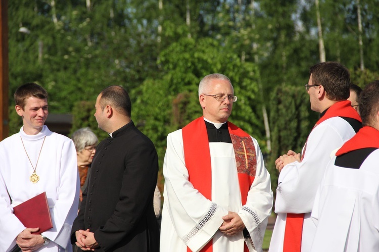 Symbole ŚDM w kościele bł. Karoliny w Tarnowie