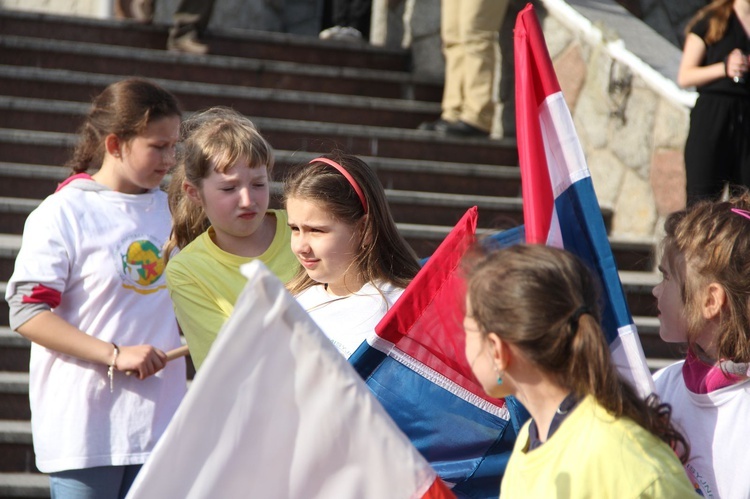 Symbole ŚDM w kościele bł. Karoliny w Tarnowie