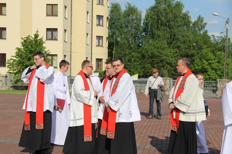 Symbole ŚDM w kościele bł. Karoliny w Tarnowie