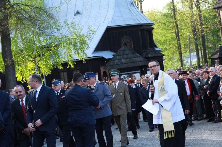 Maryjna procesja w Ptaszkowej