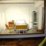 Rekonstrukcja pokoju papieskiego z Kliniki Gemellli