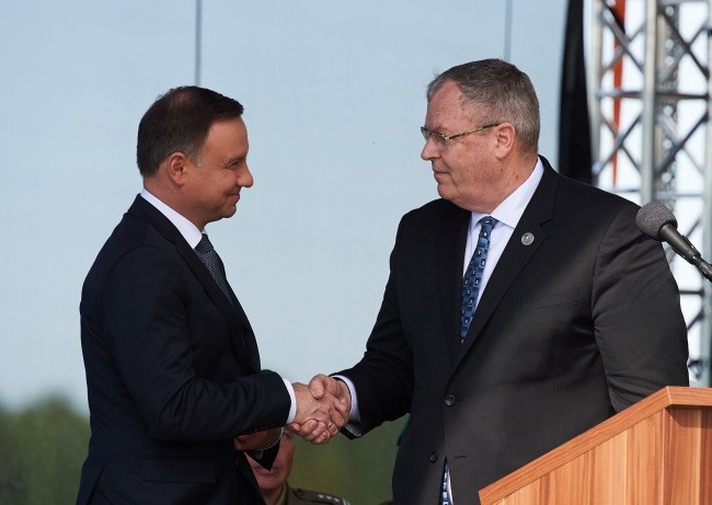 Inauguracja budowy bazy tarczy antyrakietowej