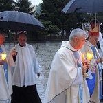 Koronacja figury Matki Bożej Fatimskiej w Kętach