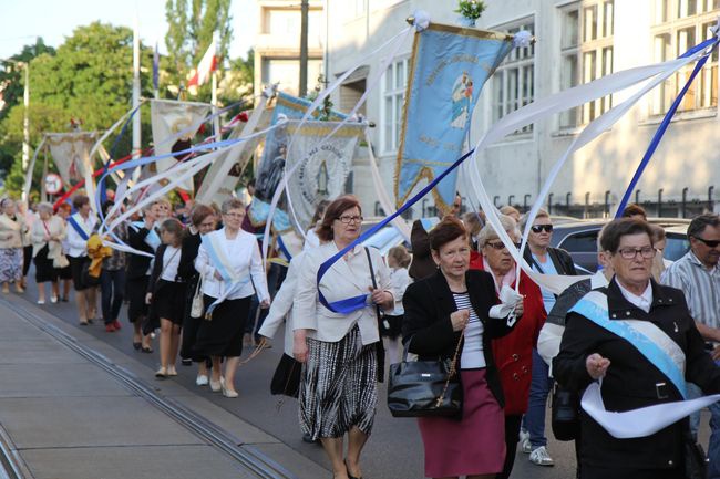 Procesja fatimska w Gorzowie Wlkp.