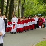 Otwarcie kościoła w Bziu
