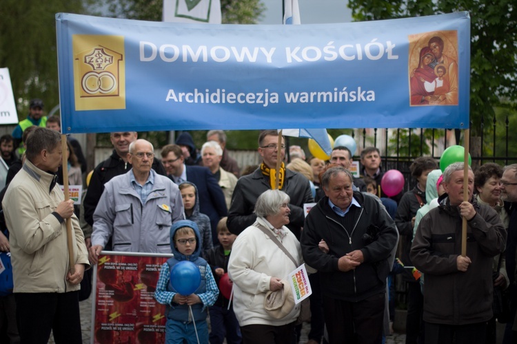 Marsz dla Życia i Rodziny w Olsztynie