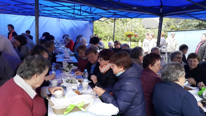 Brzezie, 80-lecie śmierci sługi Bożej s. M. Dulcissimy - agapa