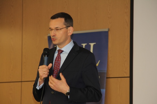 Wicepremier Mateusz Morawiecki na KUL