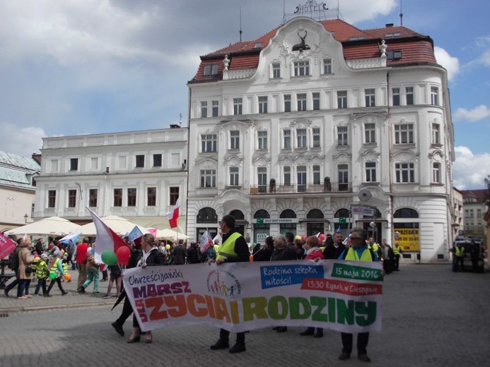 4. Chrześcijański Marsz dla Życia i Rodziny w Cieszynie 2