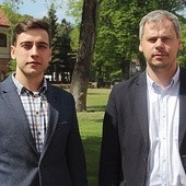 – Chcemy, by rotmistrz Witold Pilecki stał się postacią rozpoznawalną przez każdego Polaka – mówią Damian Szyryn (z lewej) i Karol Rabenda, organizatorzy tegorocznego marszu. 