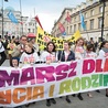 W Warszawie Marsze dla Życia i Rodziny są organizowane  od roku 2006.