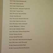Prawnicy z UW w obronie prof. Zaradkiewicza