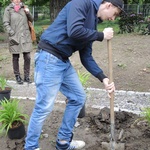 Ogród ekologiczny przy Hospicjum św. Jana Pawła II