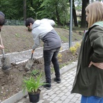 Ogród ekologiczny przy Hospicjum św. Jana Pawła II