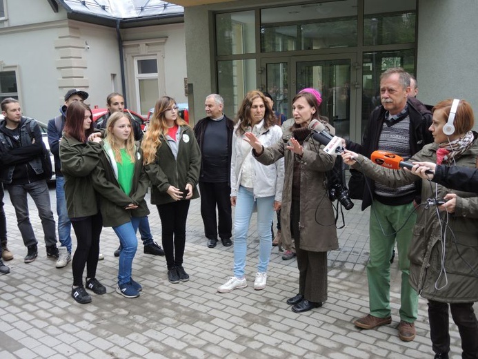 Ogród ekologiczny przy Hospicjum św. Jana Pawła II