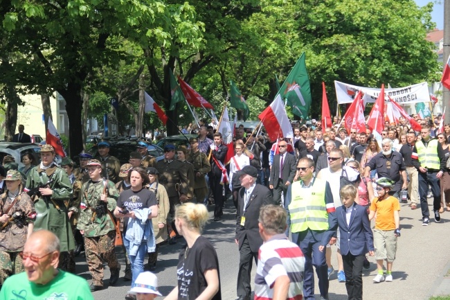 Marsz Pileckiego w Gdańsku 