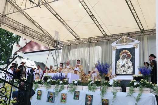 Koronacja obrazu Matki Bożej Saneckiej