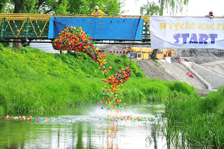 Tak wyglądał wyścig kaczek w Lublinie w 2016 roku