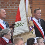 Kamień węgielny w kościele św. Jana Pawła II w Nowym Sączu