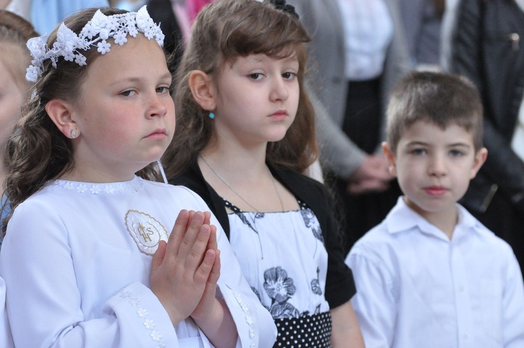 Kamień węgielny w kościele św. Jana Pawła II w Nowym Sączu