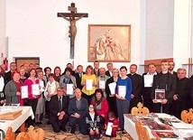 Parafialni redaktorzy w Domu Pielgrzyma przy ludźmierskim sanktuarium wzięli udział w spotkaniu podsumowującym konkurs.