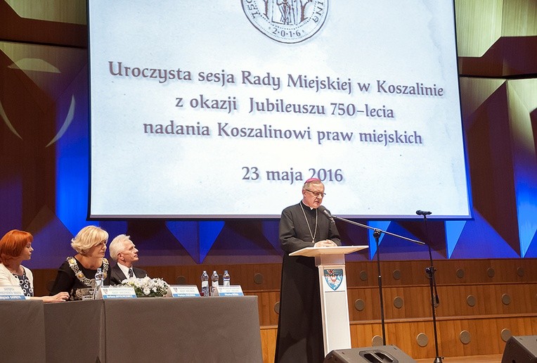 Uroczysta sesja Rady Miasta Koszalina