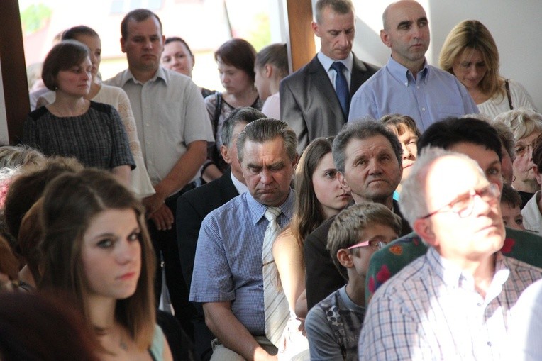 Poświęcenie kaplicy cmentarnej w Radomyślu